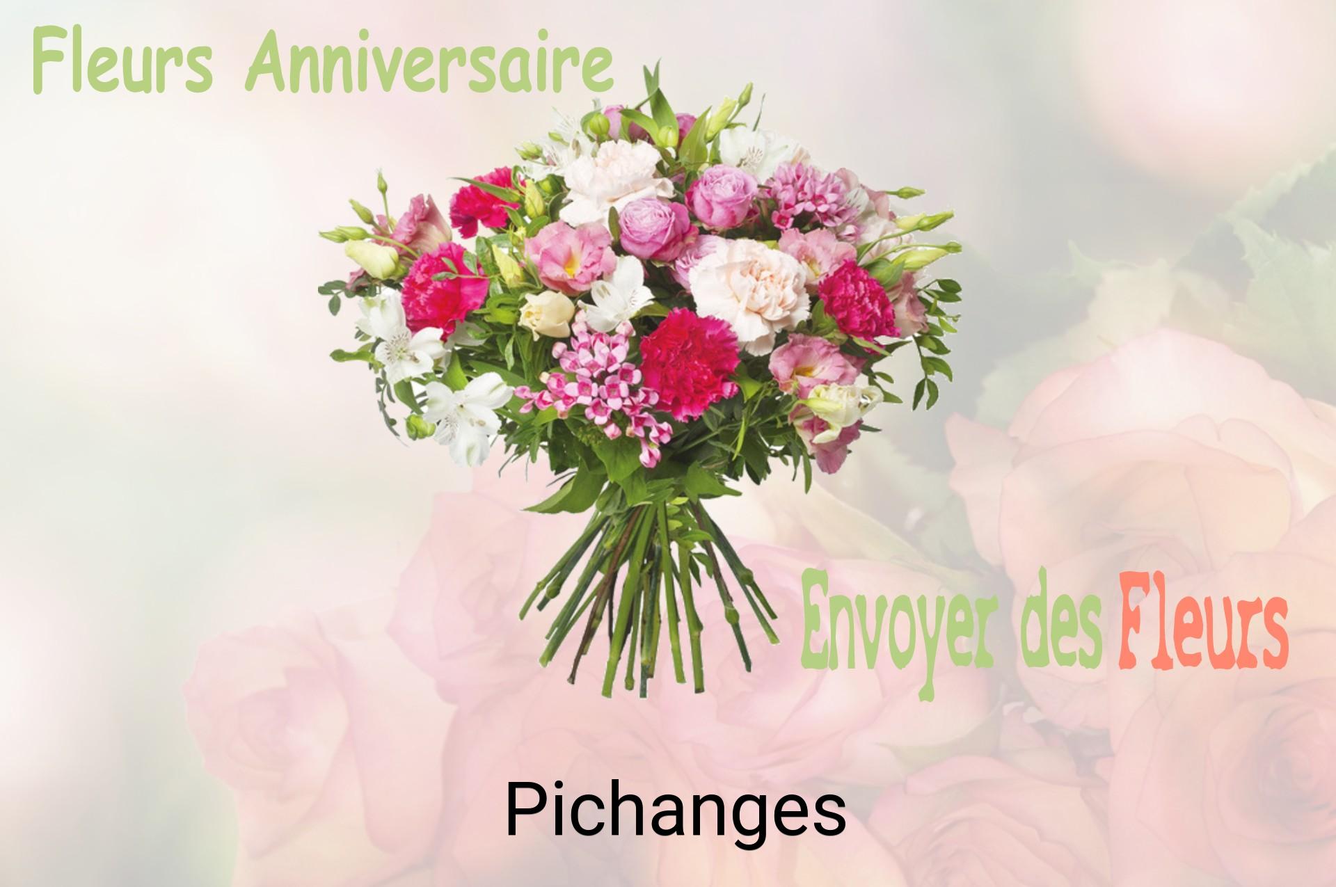 Bouquet de fleurs d’anniversaire livré à Pichanges