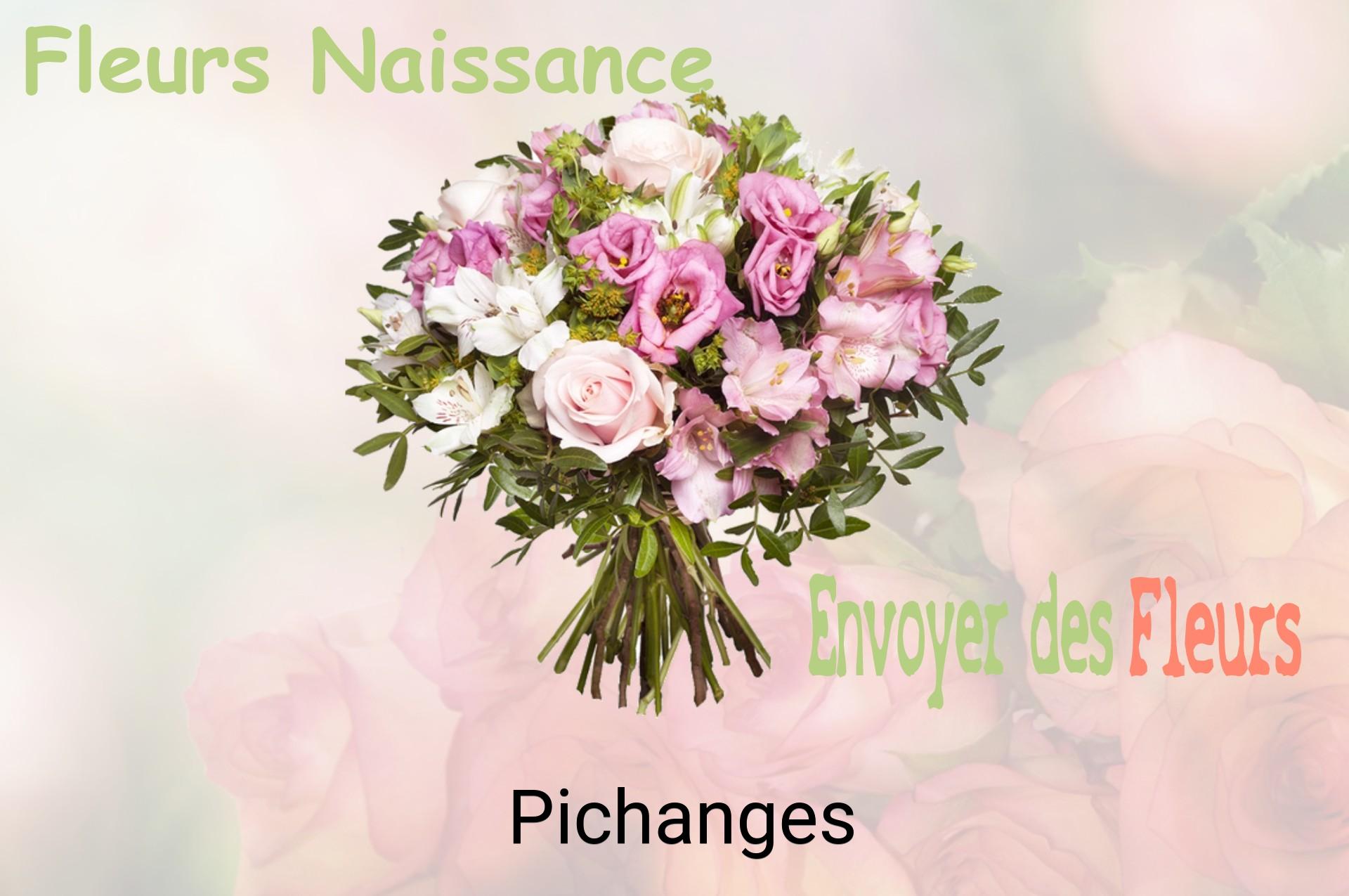 Bouquet de fleurs de naissance livré à Pichanges